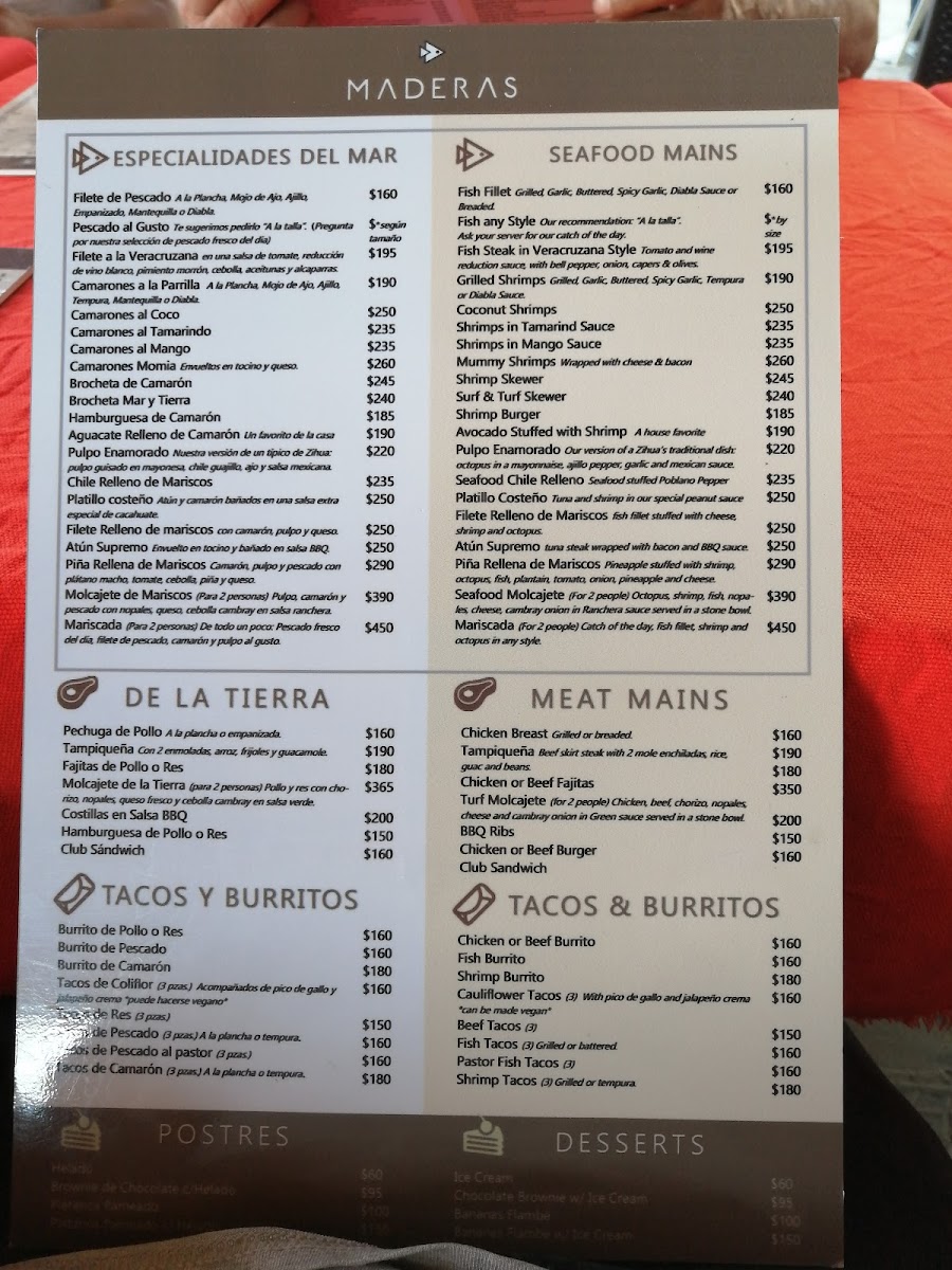 Restaurante Maderas Menu - Image 6